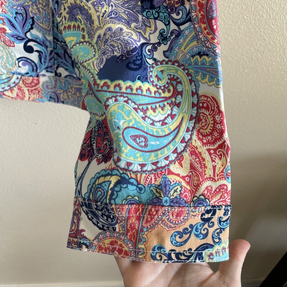 Koret 22W‎ Button Up Colorful Jacket - Picture 5 of 11